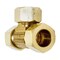 Thrifco Plumbing No. 50 1/2 Inch x 1/2 Inch Brass Flare FIP Elbow 6950015 - alternate 2